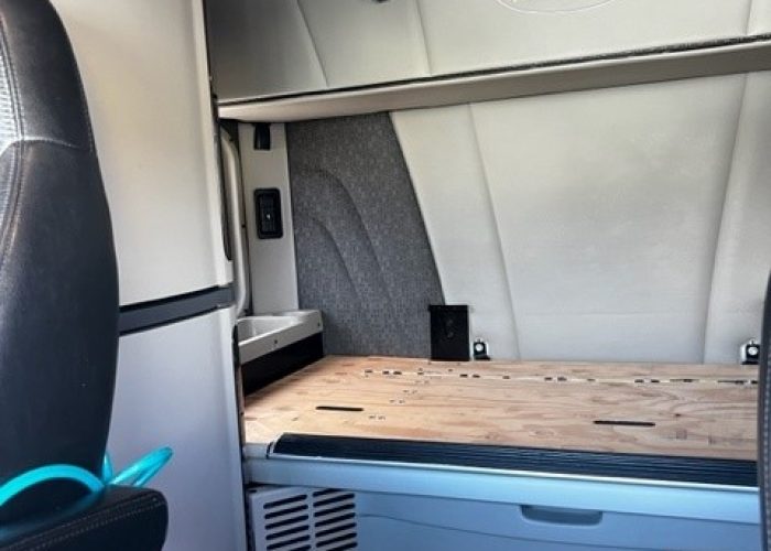 elevated rental truck